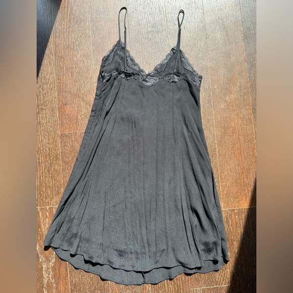 Aritzia Wilfred Free Black lace mini dress XXS - Picture 7 of 11